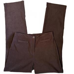 Y2K Brown Velvet High Waist Pants‎